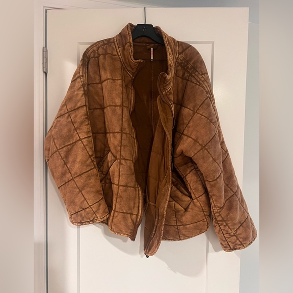 Free People Dolman Quilted Knit Jacket - Picture 2 of 6